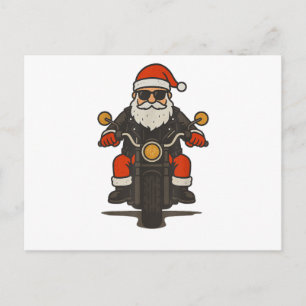 Weihnachtsmann Motorrad Weihnachten Vintage Lustig