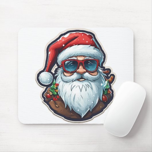 Weihnachtsmann Mousepad (Mit Mouse)