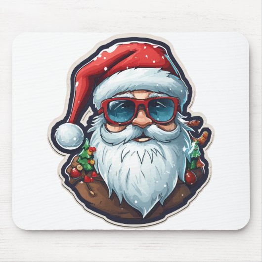 Weihnachtsmann Mousepad (Vorne)