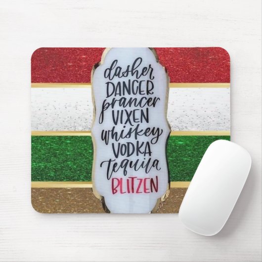 Weihnachtsmann Mousepad (Mit Mouse)