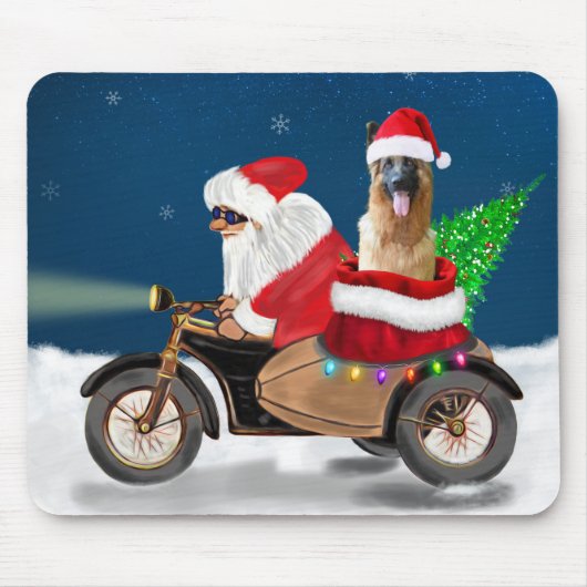 Weihnachtsmann Mousepad (Vorne)