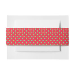 Weihnachtsmann Muster 03 - Einladungsbanderole