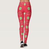 Weihnachtsmann Muster 03 - Leggings (Rückseite)