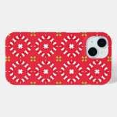 Weihnachtsmann Muster 04 - Case-Mate iPhone Hülle (Rückseite (Horizontal))