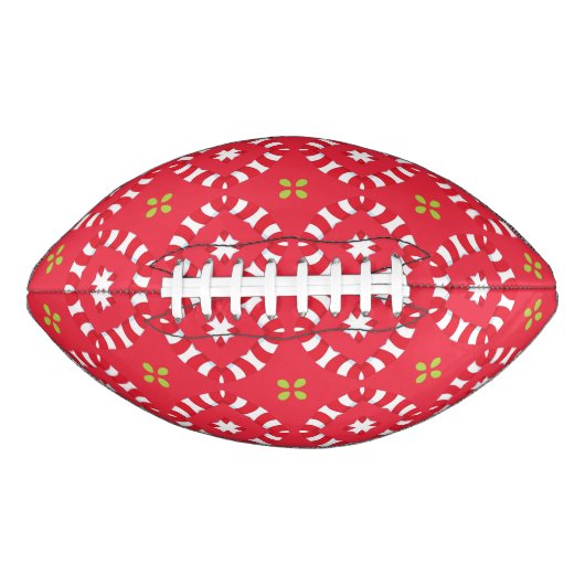 Weihnachtsmann Muster 04 - Football (Vorderseite)