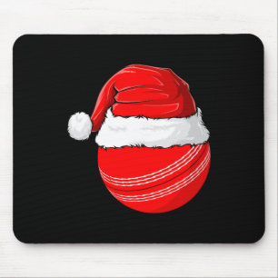 Weihnachtsmann-Mütze Weihnachten Cricket Mousepad
