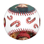 Weihnachtsmann MVP Frohe Weihnachtsnamen 2 Fotos Baseball (Rückseite)