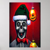 Weihnachtsmann neuer Helfer | AI Art Poster (Vorne)