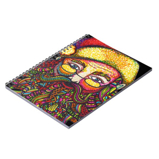 Weihnachtsmann Notizblock (Linke Seite)