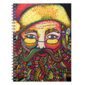 Weihnachtsmann Notizblock (Vorderseite)