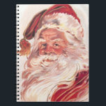 Weihnachtsmann Notizblock<br><div class="desc">Original viktorianische Santa Claus Illustration.
 Besuchen Sie bitte meinen Shop für weitere Produkte mit hochwertigen Grußkarten-Designs!   —></div>