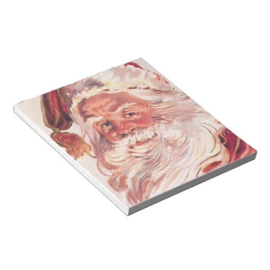 Weihnachtsmann Notizblock (angewinkelt)