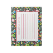 Weihnachtsmann Notizblock (Rotiert)