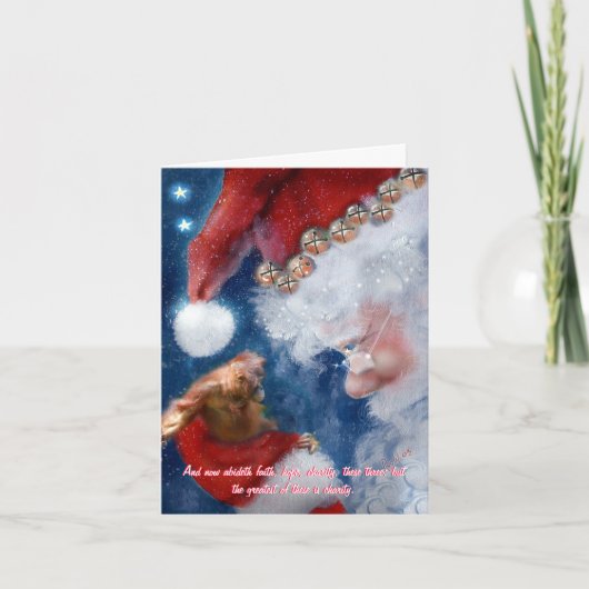 Weihnachtsmann-Orang-Utan Weihnachten (Vorderseite)