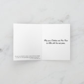 Weihnachtsmann-Orang-Utan Weihnachten (Innenseite)