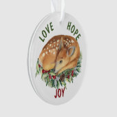 Weihnachtsmann Ornament (Vorderseite)