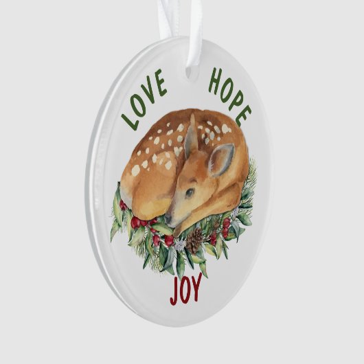 Weihnachtsmann Ornament (Vorderseite)