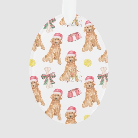 Weihnachtsmann Ornament (Rückseite)