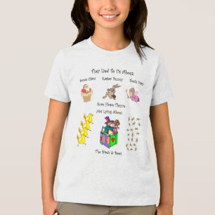 Weihnachtsmann~Osterhase~Zahnfee~Vögel und Bienen~ Tri-Blend Shirt