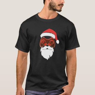 Weihnachtsmann Pajama, Gamer Merry Christma T-Shirt