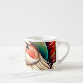 Weihnachtsmann Papai Noel Baba Saint Nicholas Kris Espressotasse (Rechts)