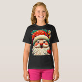 Weihnachtsmann Papai Noel Baba Saint Nicholas Kris T-Shirt (Vorne ganz)