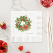 Weihnachtsmann-Papier Napkins Serviette (Beispiel)