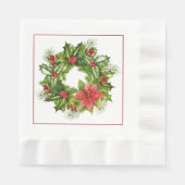 Weihnachtsmann-Papier Napkins Serviette (Vorderseite)