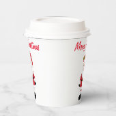 Weihnachtsmann Pappbecher (Links)