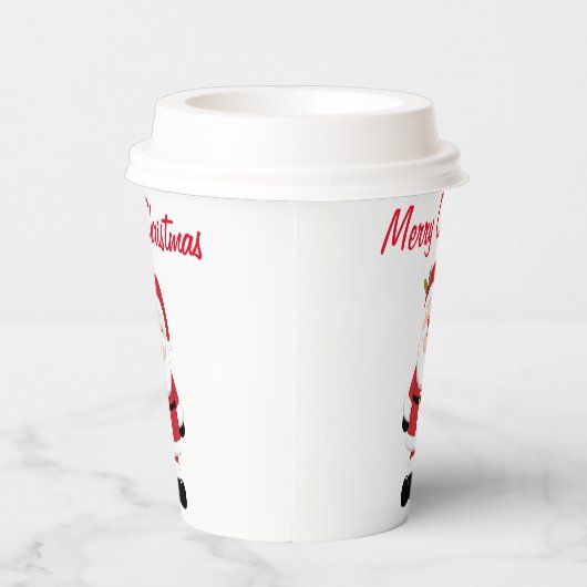 Weihnachtsmann Pappbecher (Rechts)