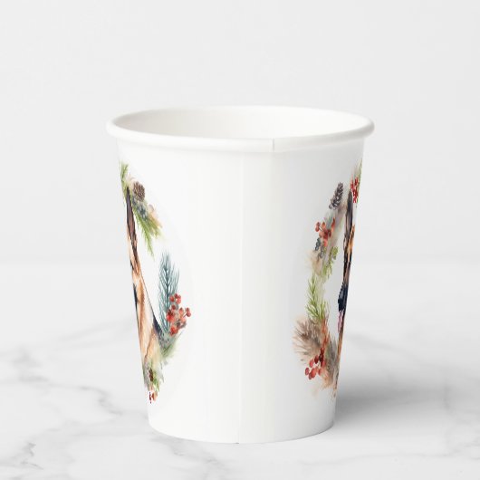 Weihnachtsmann Pappbecher (Rechts)