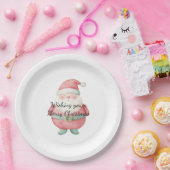 Weihnachtsmann Pappteller (Party)