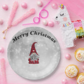 Weihnachtsmann Pappteller (Party)