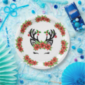 Weihnachtsmann Pappteller (Party)