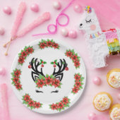 Weihnachtsmann Pappteller (Party)