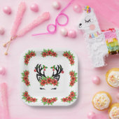 Weihnachtsmann Pappteller (Party)