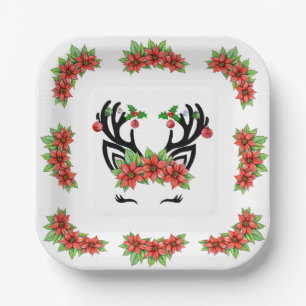 Weihnachtsmann Pappteller