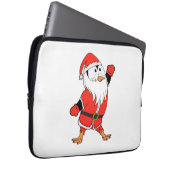 Weihnachtsmann Penguin Weihnachten bereit Laptopschutzhülle (Vorne Rechts)