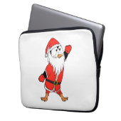 Weihnachtsmann Penguin Weihnachten bereit Laptopschutzhülle (Vorderseite Links)
