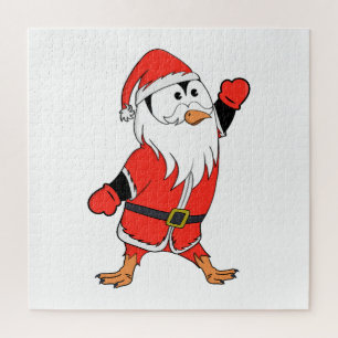 Weihnachtsmann Penguin Weihnachten bereit Puzzle