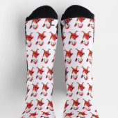 Weihnachtsmann Penguin Weihnachten bereit Socken (Oben)