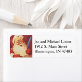 Weihnachtsmann personalisieren Rücksendeadresse (Insitu)