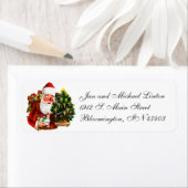 Weihnachtsmann personalisieren Rücksendeadresse (Insitu)