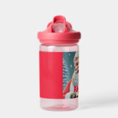 Weihnachtsmann Personalisierte Kinder Name Trinkflasche (Vorne)
