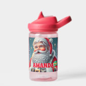 Weihnachtsmann Personalisierte Kinder Name Trinkflasche (Links)