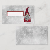 Weihnachtsmann Platzkarte (Vorne/Hinten)