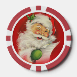 Weihnachtsmann Pokerchips