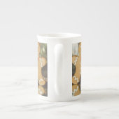 Weihnachtsmann Porzellantasse (Rückseite)