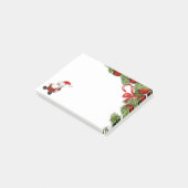 Weihnachtsmann Post-it Klebezettel (angewinkelt)