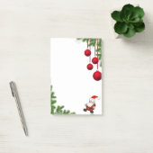 Weihnachtsmann Post-it Klebezettel (Büro)